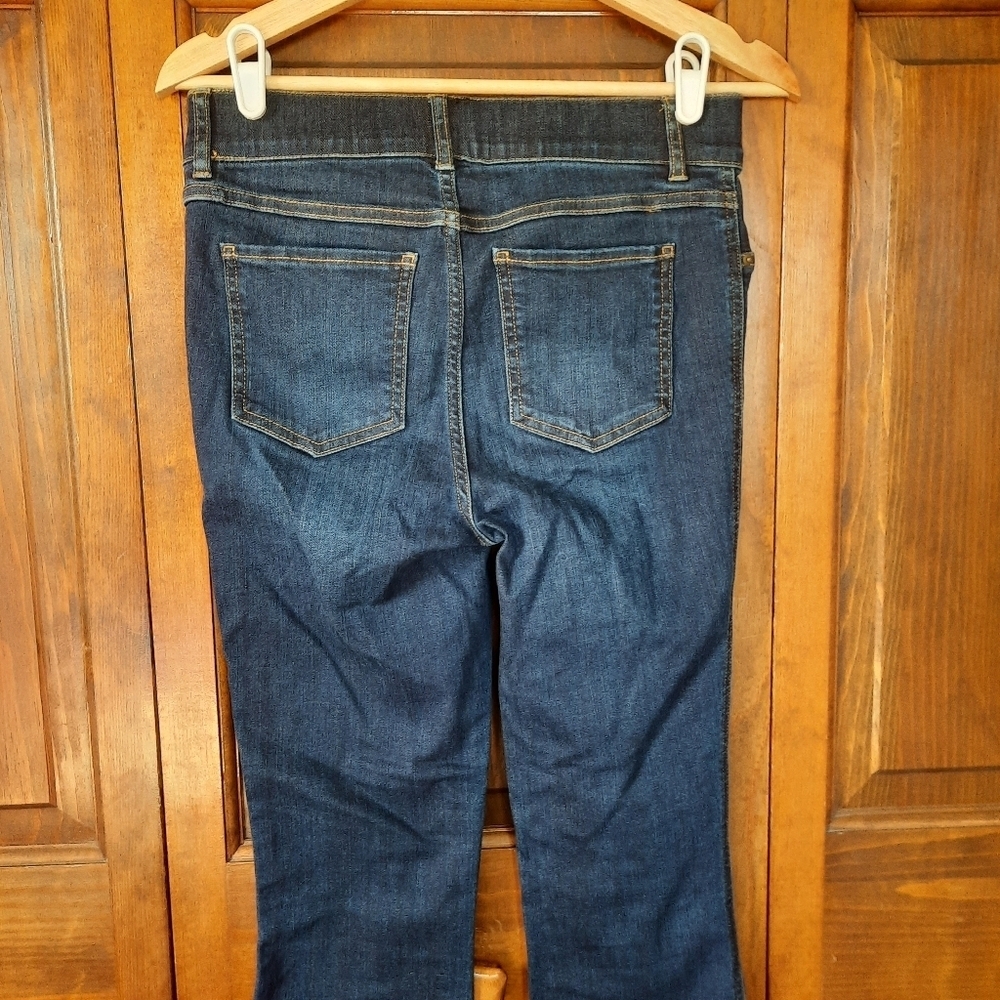 Spanx Flare Jeans Midnight Shade Pull-on Denim Jeans 20327R Size Small (2-4) - Picture 12 of 16